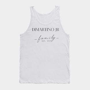 Dimartino Jr Family EST. 2020, Surname, Dimartino Jr Tank Top